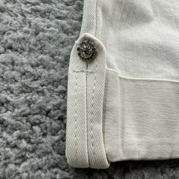 NYDJ Women's White Ankle Jeans Size 6 Life Tuck Technology Stretch Denim - Picture 13 of 14